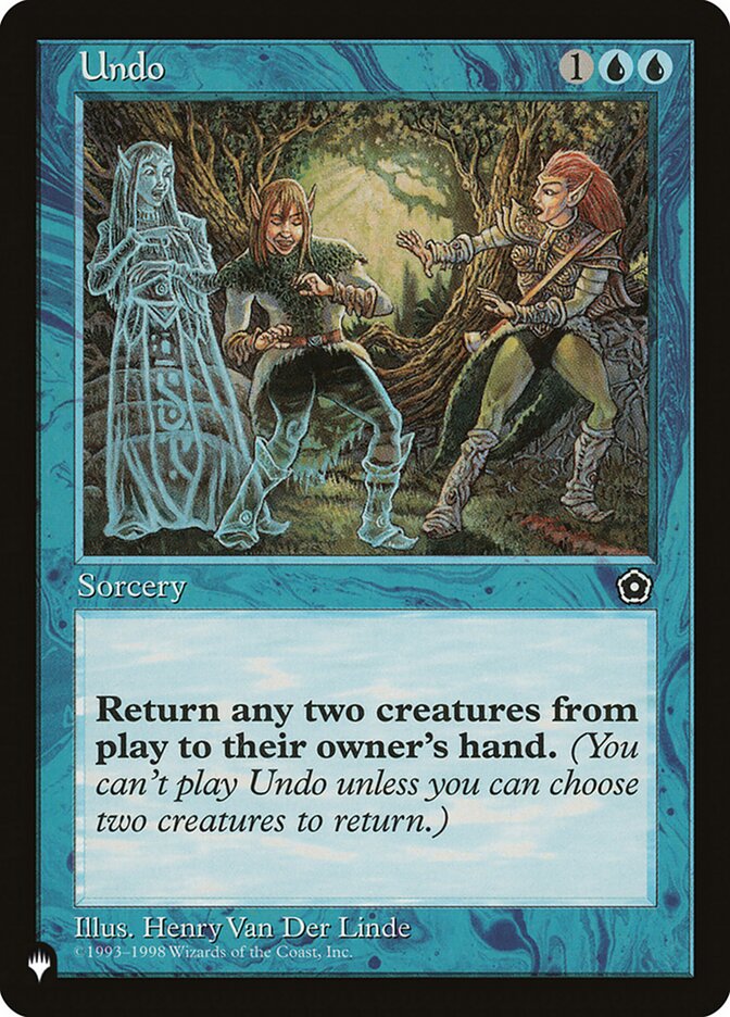 Undo — The List (PLST) #P02-59