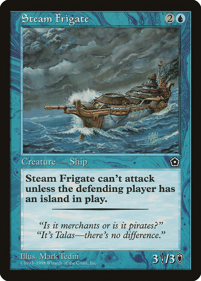Steam Frigate — Portal Second Age (P02) #47