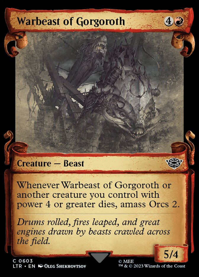 Warbeast of Gorgoroth — The Lord of the Rings: Tales of Middle-earth (LTR) #603