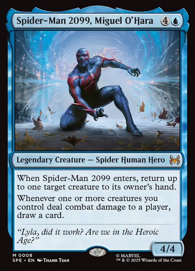Spider-Man 2099, Miguel O'Hara — Marvel's Spider-Man Eternal (SPE) #8