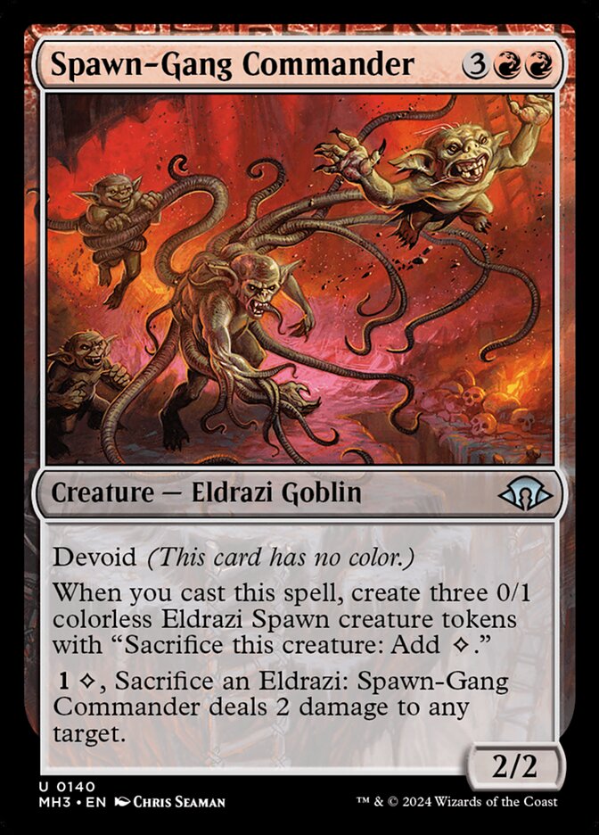 Spawn-Gang Commander — Modern Horizons 3 (MH3) #140