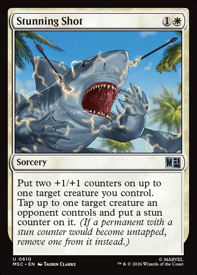 Stunning Shot — Marvel Super Heroes Commander (MSC) #610