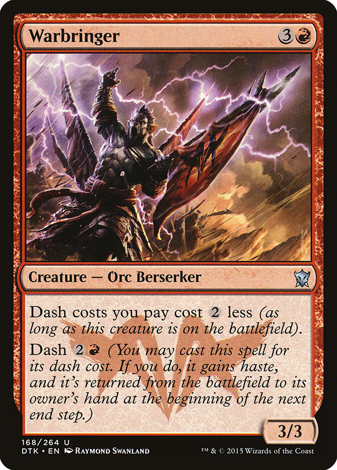 Warbringer — Dragons of Tarkir (DTK) #168