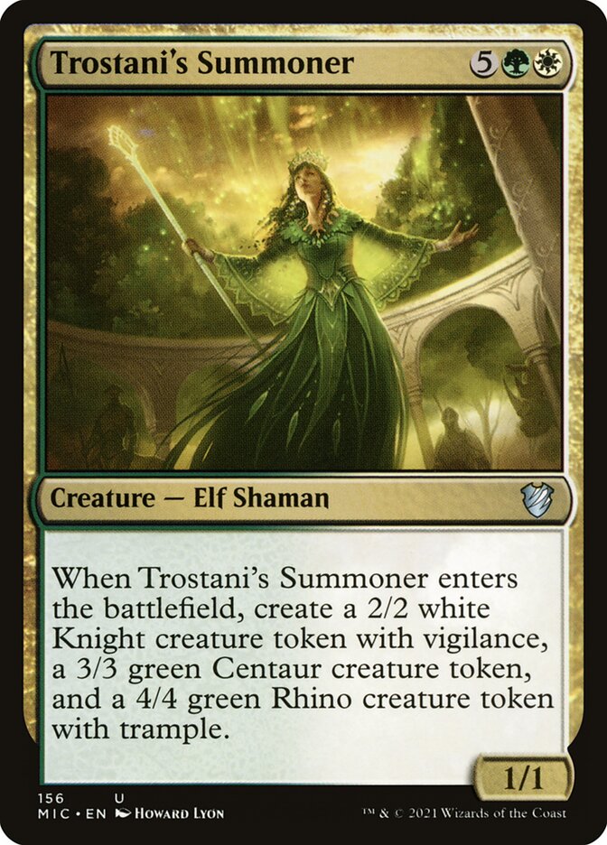 Trostani's Summoner — Midnight Hunt Commander (MIC) #156