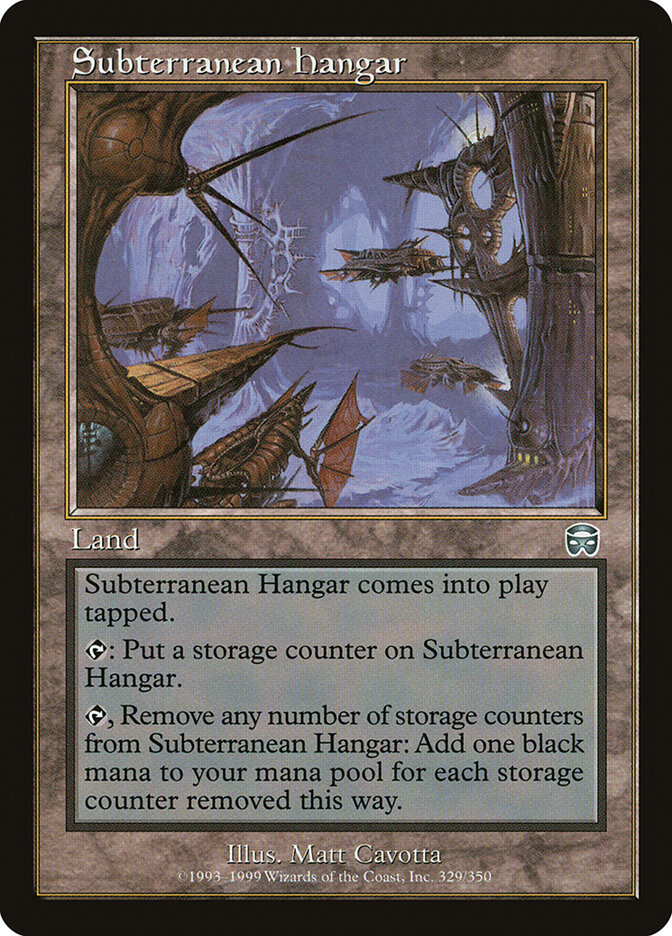 Subterranean Hangar — Mercadian Masques (MMQ) #329