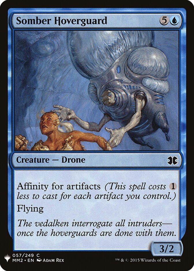 Somber Hoverguard — The List (PLST) #MM2-57