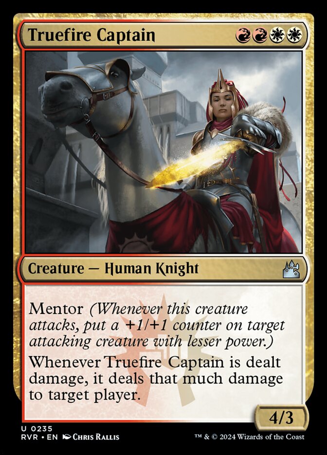 Truefire Captain — Ravnica Remastered (RVR) #235