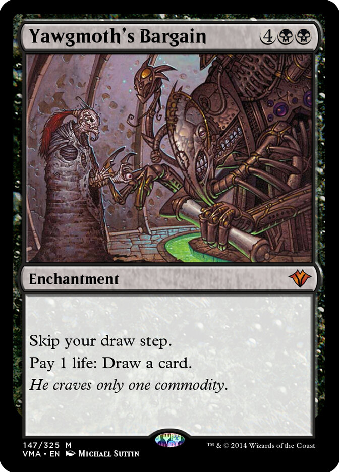 Yawgmoth's Bargain — Vintage Masters (VMA) #147