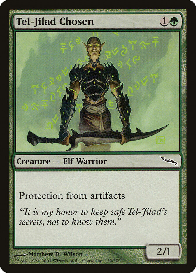 Tel-Jilad Chosen — Mirrodin (MRD) #132