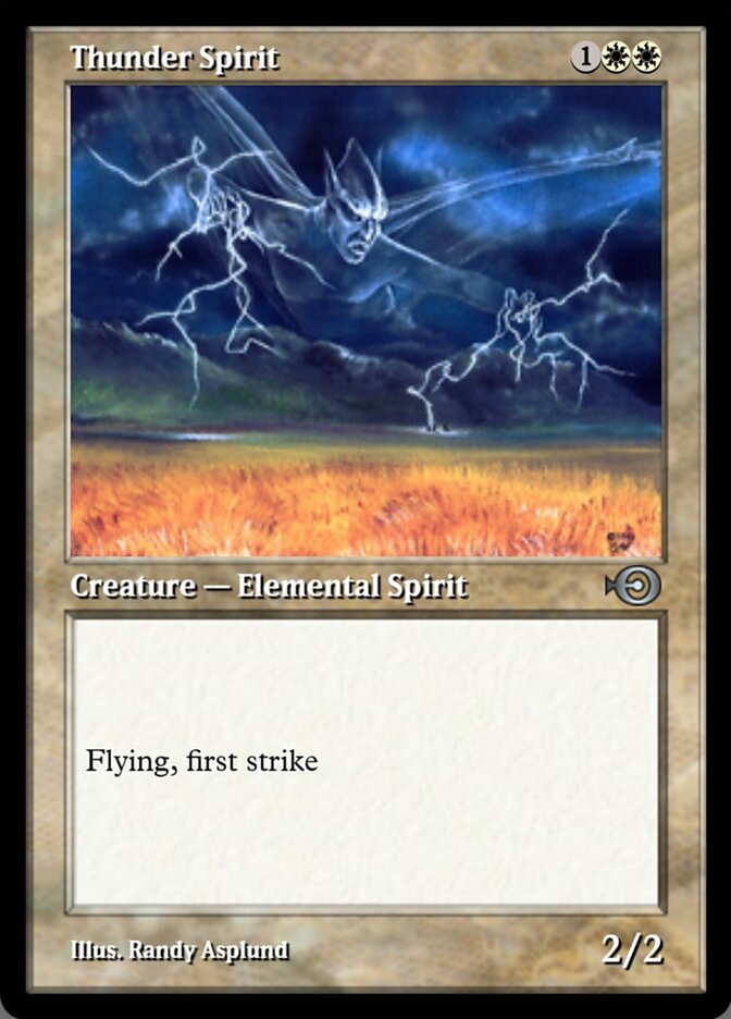 Thunder Spirit — Magic Online Promos (PRM) #229