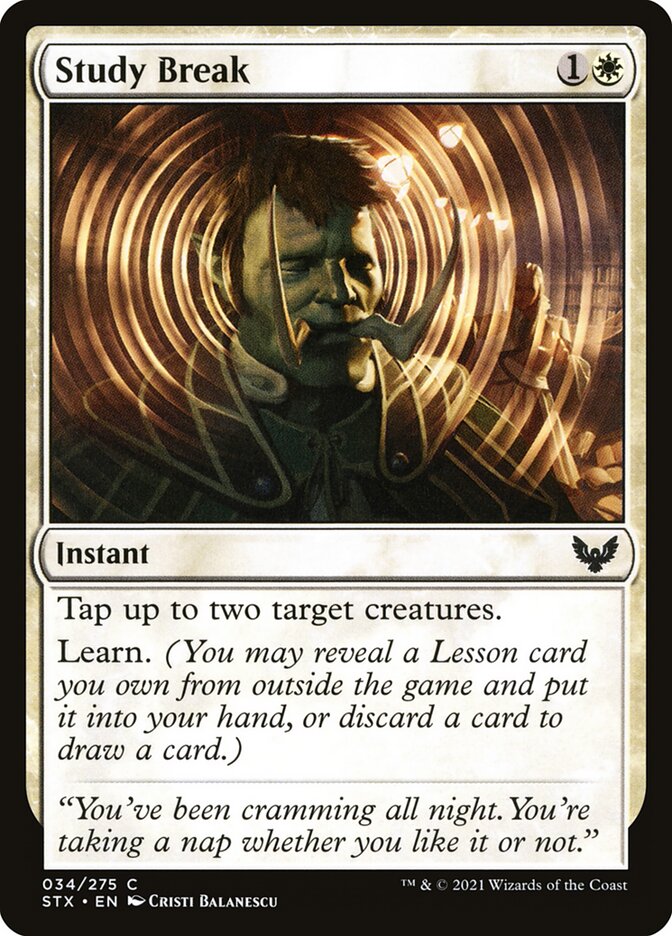 Study Break — Strixhaven: School of Mages (STX) #34