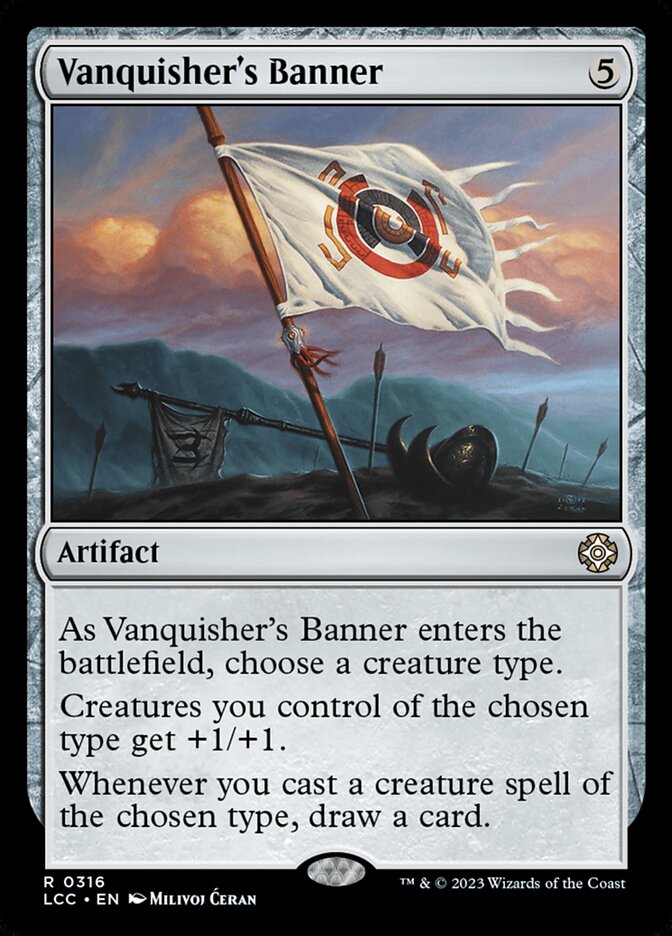 Vanquisher's Banner — The Lost Caverns of Ixalan Commander (LCC) #316