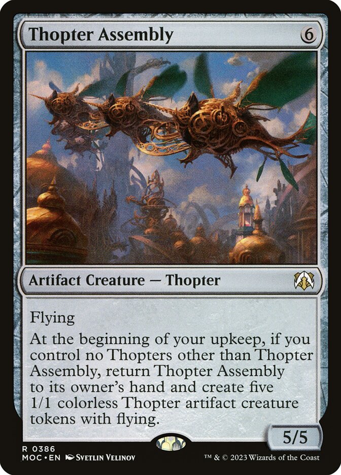 Thopter Assembly — March of the Machine Commander (MOC) #386