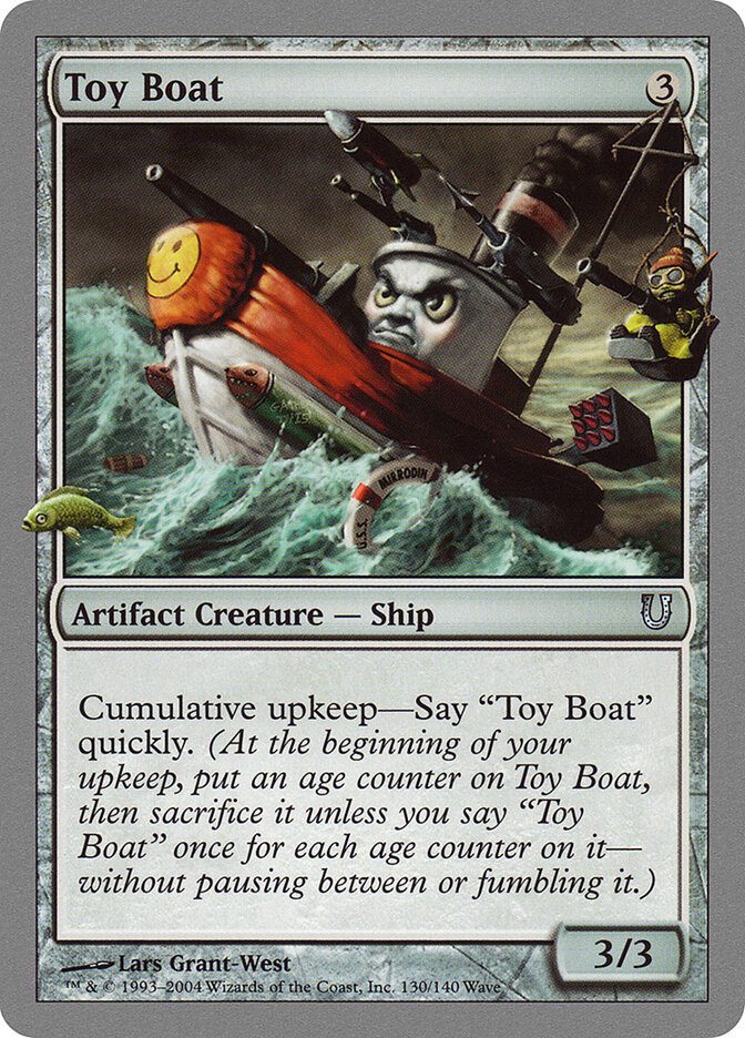 Toy Boat — Unhinged (UNH) #130