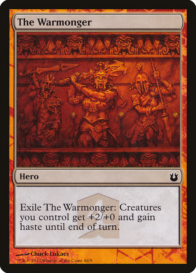 The Warmonger — Born of the Gods Hero's Path (THP2) #4d