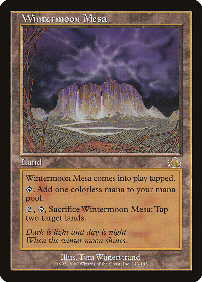 Wintermoon Mesa — Prophecy (PCY) #143