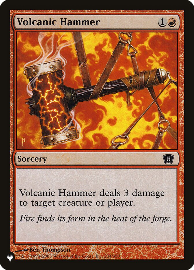 Volcanic Hammer — The List (PLST) #8ED-231