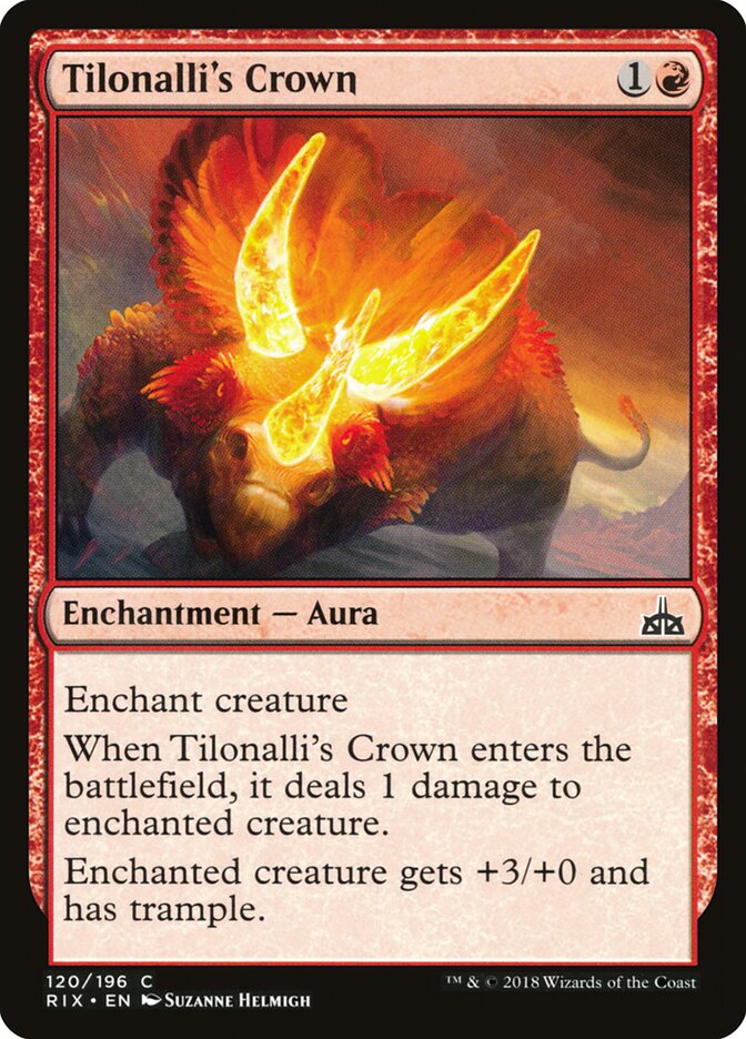 Tilonalli's Crown — Rivals of Ixalan (RIX) #120