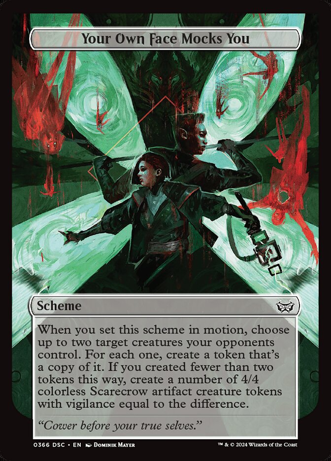 Your Own Face Mocks You — Duskmourn: House of Horror Commander (DSC) #366