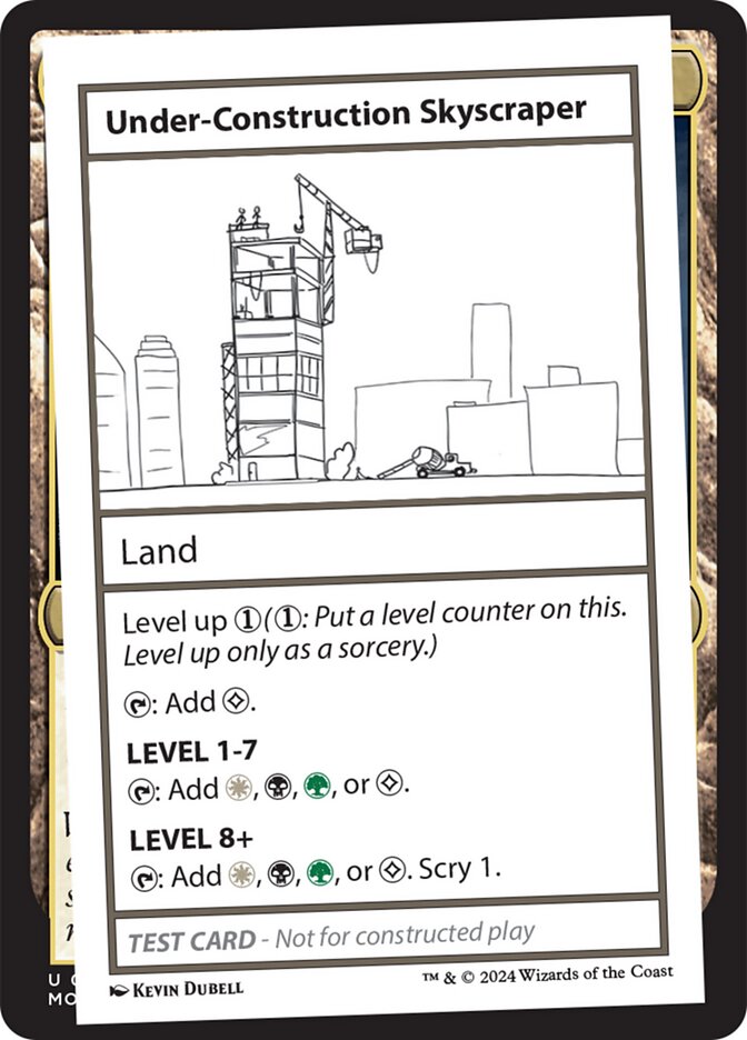 Under-Construction Skyscraper — Mystery Booster 2 (MB2) #620