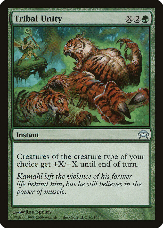 Tribal Unity — Planechase (HOP) #80