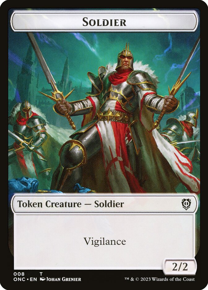 Soldier — Phyrexia: All Will Be One Commander Tokens (TONC) #8