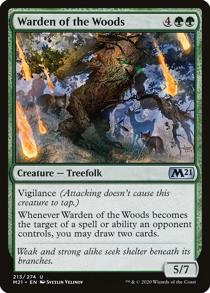 Warden of the Woods — Core Set 2021 (M21) #213