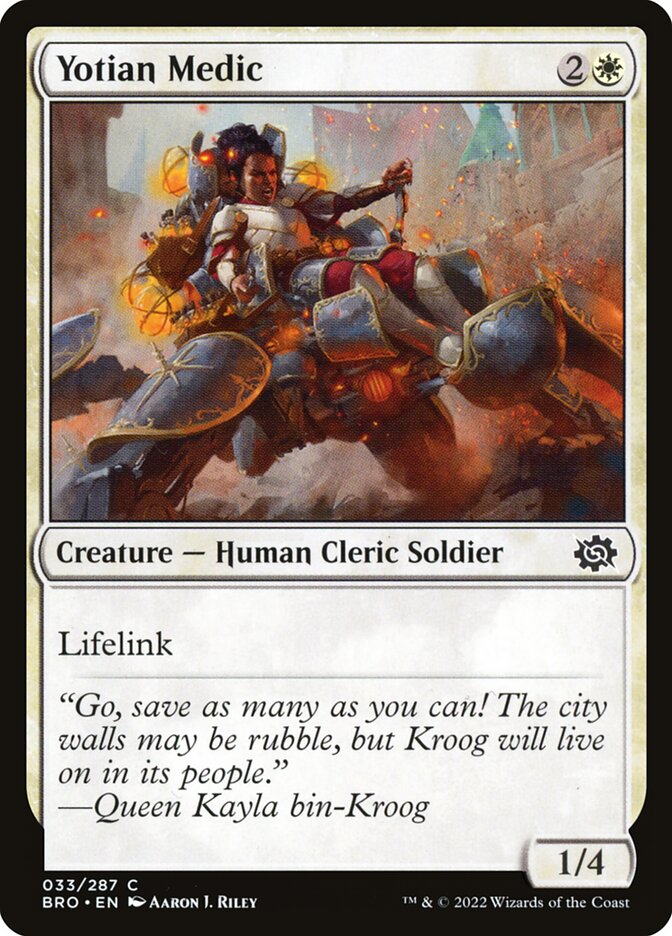 Yotian Medic — The Brothers' War (BRO) #33