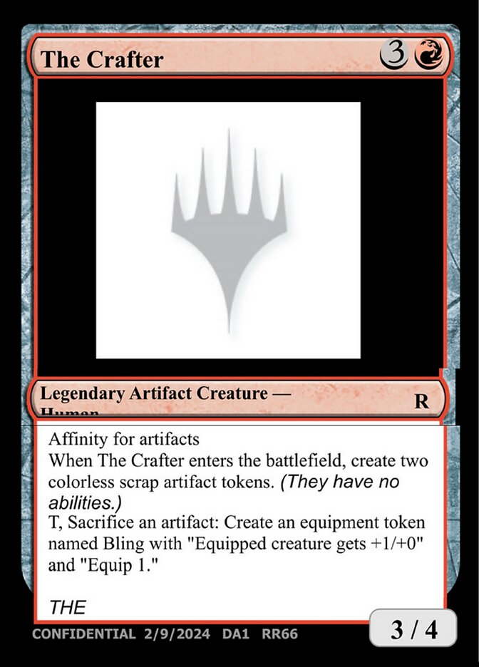 The Crafter — Unknown Event (UNK) #RR66