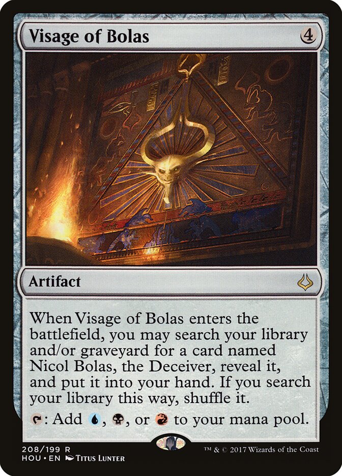 Visage of Bolas — Hour of Devastation (HOU) #208
