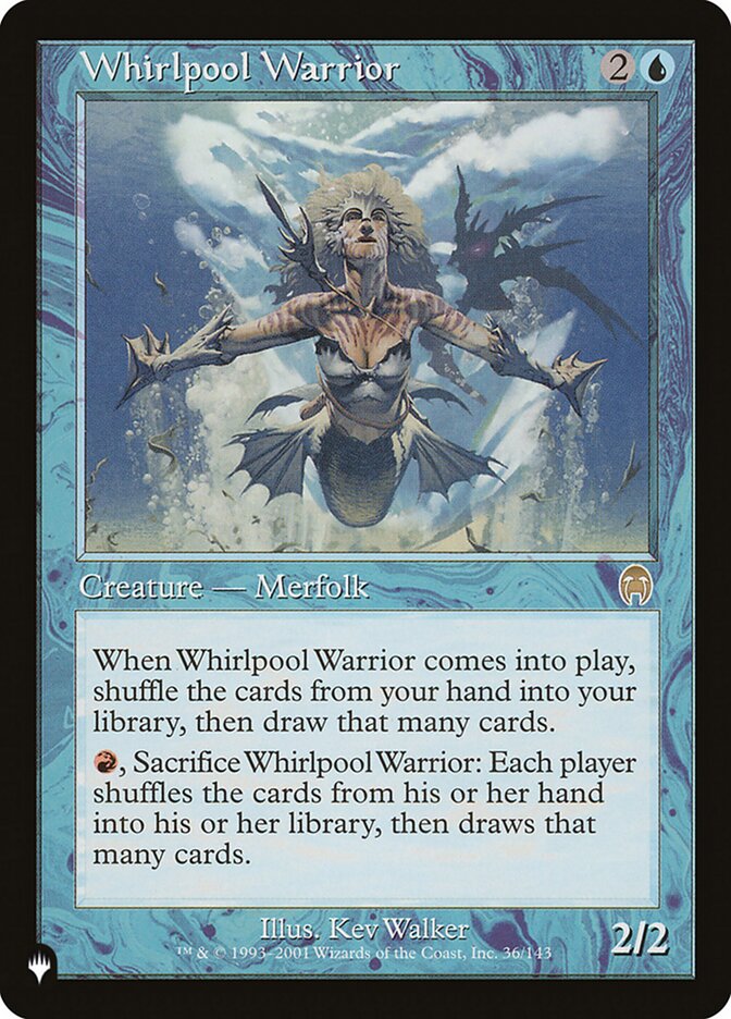 Whirlpool Warrior — The List (PLST) #APC-36