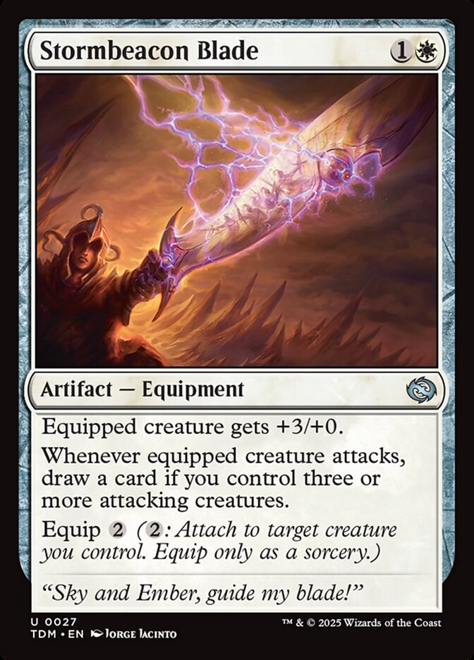 Stormbeacon Blade — Tarkir: Dragonstorm (TDM) #27