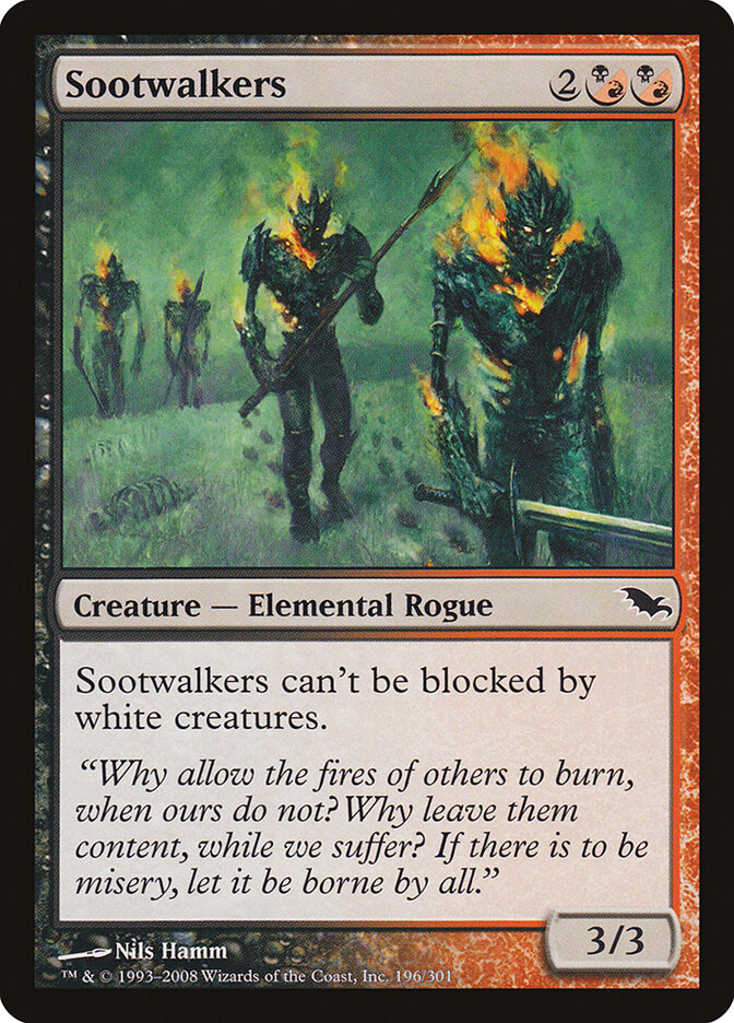Sootwalkers — Shadowmoor (SHM) #196