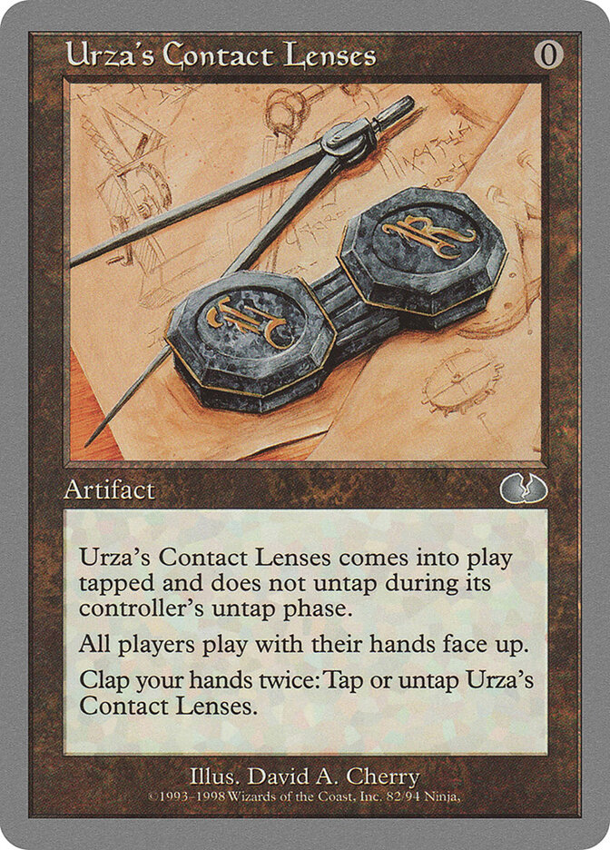 Urza's Contact Lenses — Unglued (UGL) #82
