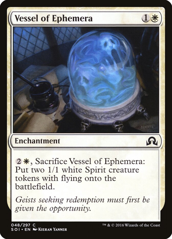 Vessel of Ephemera — Shadows over Innistrad (SOI) #48
