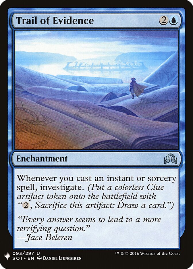Trail of Evidence — The List (PLST) #SOI-93