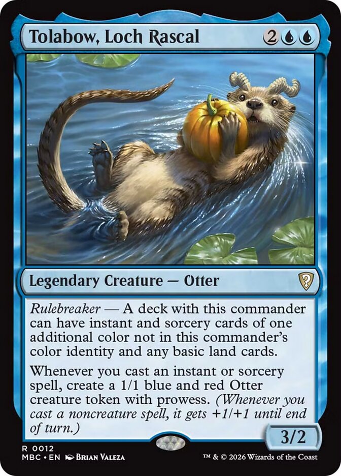 Tolabow, Loch Rascal — Mystery Booster: Commander Edition (MBC) #12
