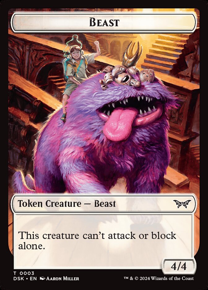 Beast — Duskmourn: House of Horror Tokens (TDSK) #3