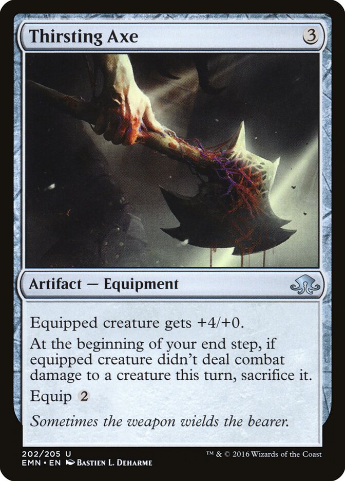 Thirsting Axe — Eldritch Moon (EMN) #202