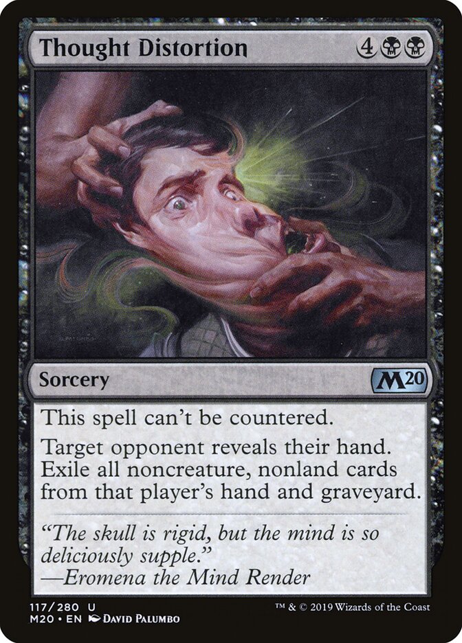 Thought Distortion — Core Set 2020 (M20) #117