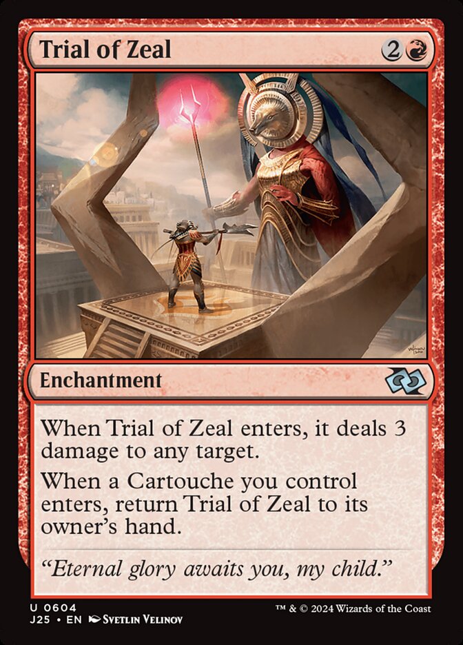 Trial of Zeal — Foundations Jumpstart (J25) #604