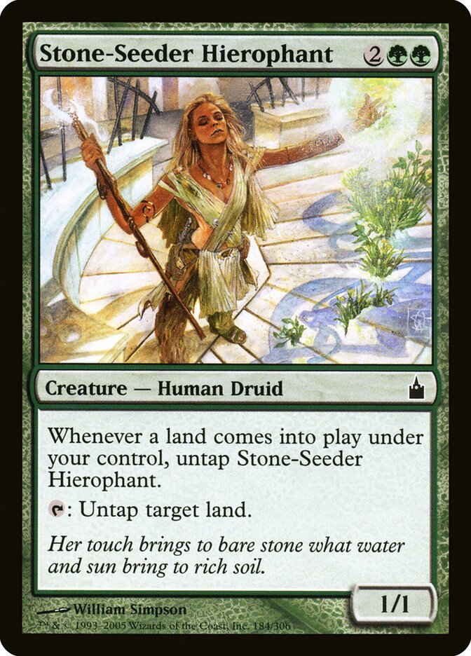 Stone-Seeder Hierophant — Ravnica: City of Guilds (RAV) #184