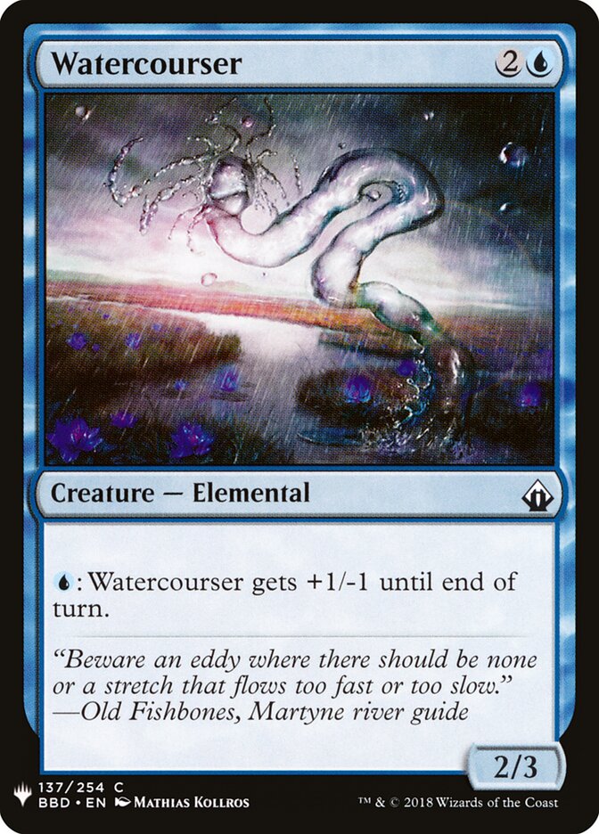 Watercourser — The List (PLST) #BBD-137