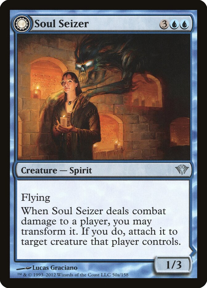 Soul Seizer // Ghastly Haunting — Dark Ascension (DKA) #50
