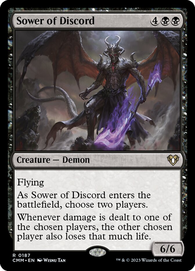 Sower of Discord — Commander Masters (CMM) #187