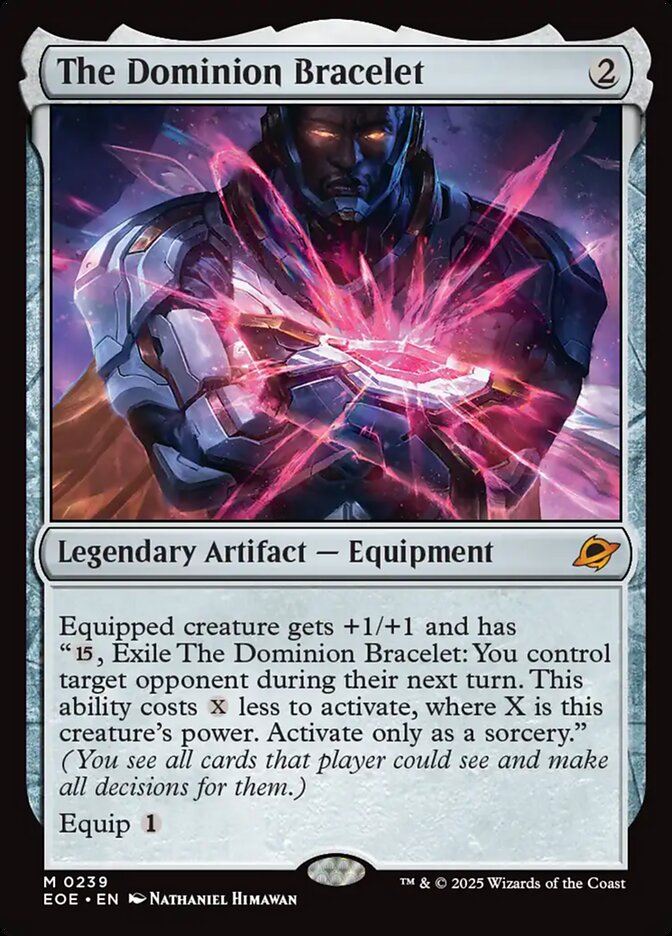The Dominion Bracelet — Edge of Eternities (EOE) #239
