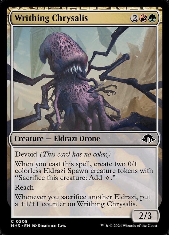 Writhing Chrysalis — Modern Horizons 3 (MH3) #208