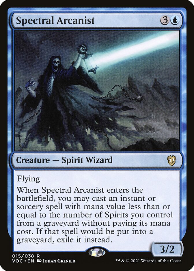 Spectral Arcanist — Crimson Vow Commander (VOC) #15