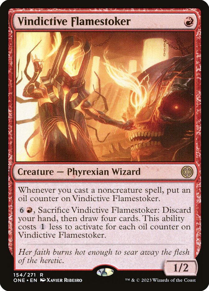 Vindictive Flamestoker — Phyrexia: All Will Be One (ONE) #154