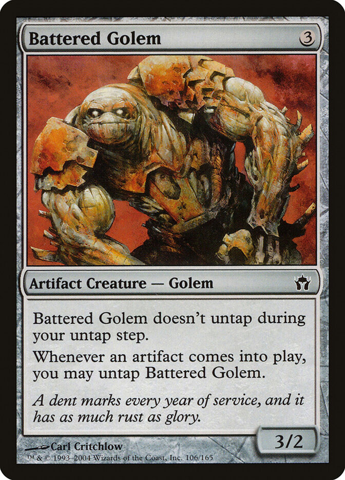 Battered Golem — Fifth Dawn (5DN) #106